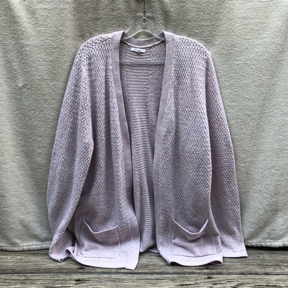 Maurices lavender cardigan
